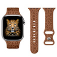 Szilikon szíj az Apple Watch 1/2/3/4/4/5/6/7/8/9/10/SE 38/40/41/42mm-es órájához.