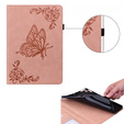 Tok Lenovo Tab M9, Butterfly, rózsaszín
