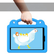 Gyermek tok iPad mini 7.9" 2019/2015/2014/2013/2012 (5/4/3/2/1 gen.), Cute Patterns, állvánnyal, kék