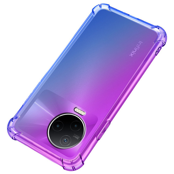 Tok Infinix Note 12 2023, Gradient Dropproof, Lila / kék
