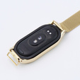 Milánói acél karkötő a Xiaomi Smart Band 10 / 9 / 8 készülékhez