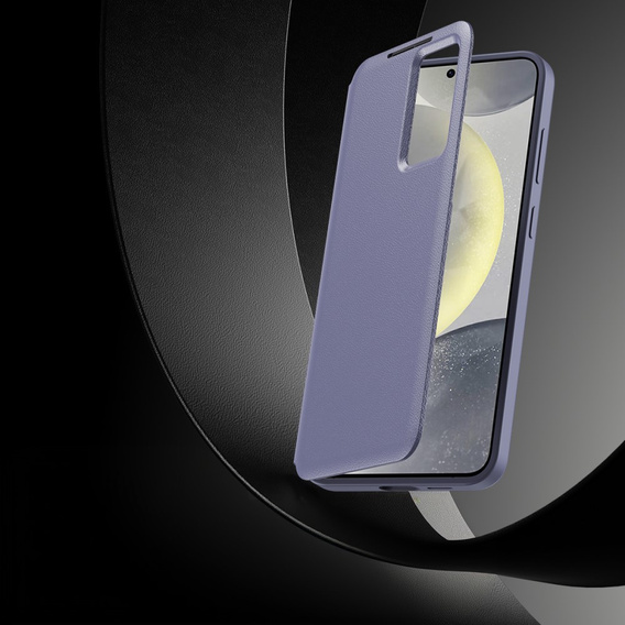 Flip tok Samsung Galaxy S23 FE, Smart View Wallet, levendula