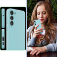 Telefontok a Samsung Galaxy S23 5G, Silicone Lite, menta