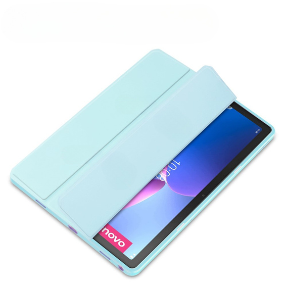 Tok Lenovo Tab M10 Plus 10.6 Gen 3 TB-125F TB-128F, Smartcase Hybrid, tolltartó résszel, kék