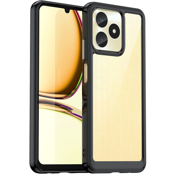 Telefontok a Realme C51, Fusion Hybrid, átlátszó / fekete
