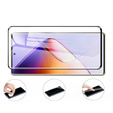 3D edzett üveg Infinix Note 40 Pro Plus készülékhez, fekete keret