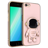 Telefontok a iPhone 6 / 6s, Astronaut, rózsaszín rose gold