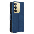 Pattintható tok a Realme 14X / Realme C75, Card Slot, sötétkék