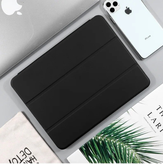Tok iPad Air 13" 2025/2024 (7/6 gen.), Smartcase tolltartóval, fekete