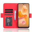 Pattintható tok a Infinix Hot 40i, Card Slot, piros
