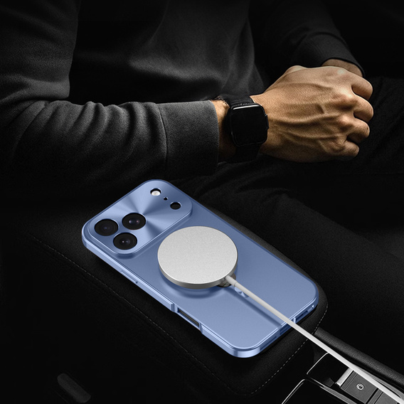 MagSafe-kompatibilis tok iPhone 17 Pro készülékhez, magánéletet védő üveggel