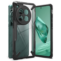 Ringke Fusion X átlátszó / fekete tok OnePlus 12 5G készülékekhez