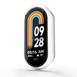 2in1 tok + edzett üveg a Xiaomi Smart Band 10 / 9 / 8-hoz, fekete
