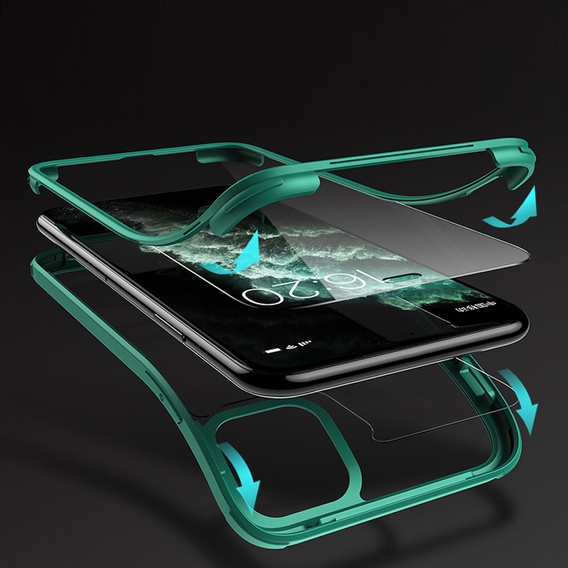 Telefontok a iPhone 11 Pro Max, ERBORD Guardian, zöld