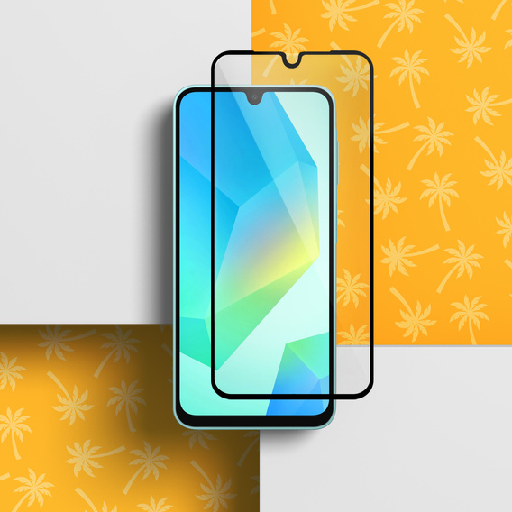 9D Flexi Palm kerámiaüveg Samsung Galaxy A16 4G / A16 5G / M16 5G / A17 készülékekhez