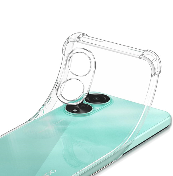 Telefontok a Oppo A78 4G, Dropproof, átlátszó