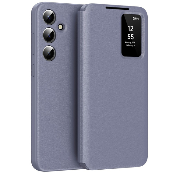 Flip tok Samsung Galaxy A56 5G, Smart View Wallet, lila