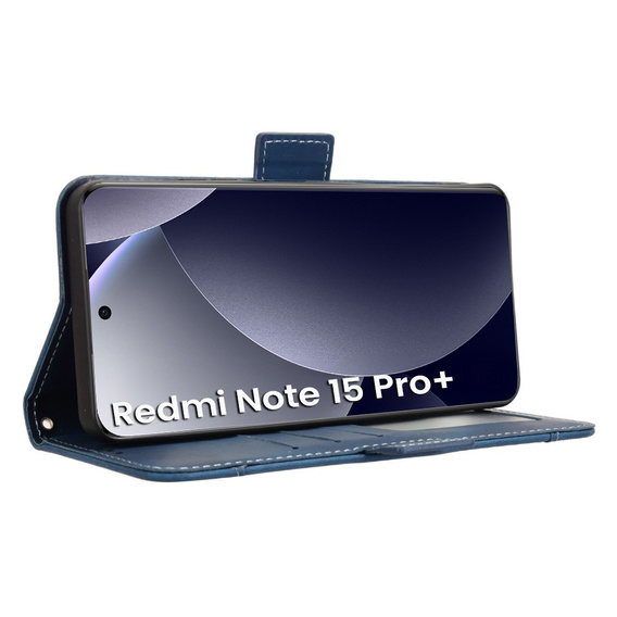 Kártyanyílásos flip tok a Xiaomi Redmi Note 15 Pro Plus 5G / Poco M8 Pro 5G készülékhez