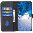 Pattintható tok a Samsung Galaxy A55 5G,BINFEN Wallet, fekete
