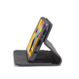 CASEME tok Samsung Galaxy M21, Leather Wallet Case, fekete