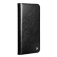 Flip tok Samsung Galaxy S25 FE, QIALINO Leather Wallet, fekete