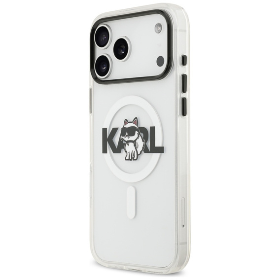 Karl Lagerfeld IML Choupette MagSafe tok iPhone 17 Pro készülékhez