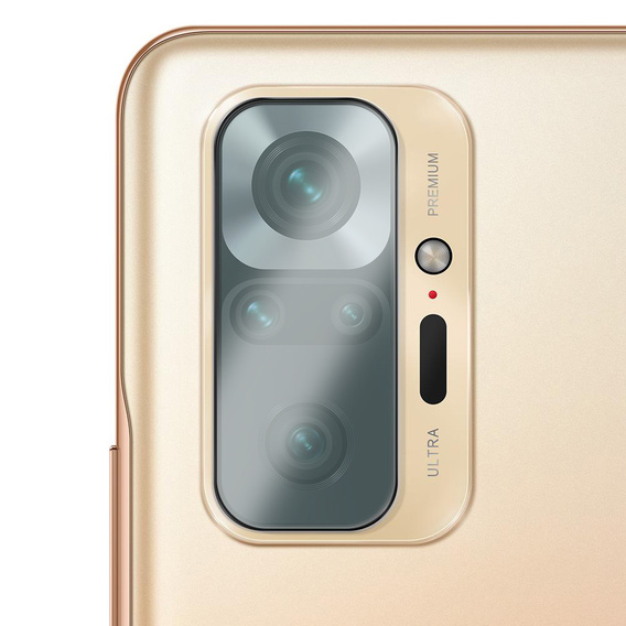 2x ERBORD edzett üveg a kamera számára, hogy Xiaomi Redmi Note 10 Pro