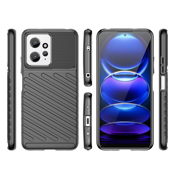 Telefontok a Xiaomi Redmi Note 12 4G, Thunder, fekete