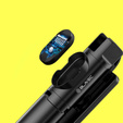 Szelfibot állvány funkcióval és Bluetooth távirányítóval, 6,5 cm és 9,5 cm közötti okostelefonokhoz
