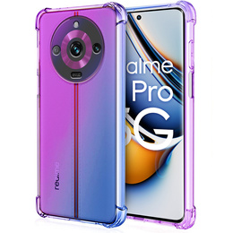 Tok Realme 11 Pro / 11 Pro +, Gradient Dropproof, Lila / kék