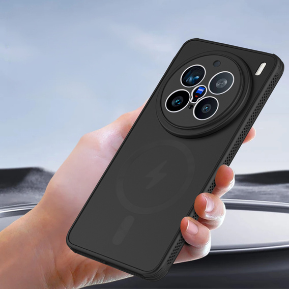 Tok Vivo X200 Pro 5G készülékhez, MagSafe, fekete