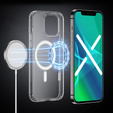 Telefontok a iPhone 13, ERBORD Hybrid MagSafe Case, kék