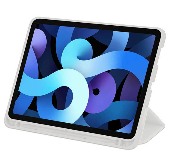 Tok iPad 10.9 2022 10 Gen, Smart Pencil, tolltartóval, szürke