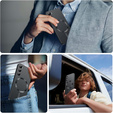 Tok Samsung Galaxy S25 FE-hoz, ColorMag, MagSafe-hoz, fekete