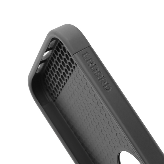 Telefontok a iPhone 15 Pro Max, ERBORD MagProtect Slide Camera, fekete