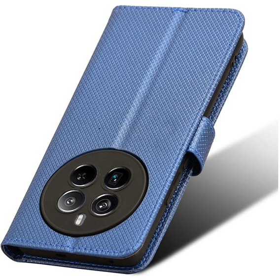 Pattintható tok a Realme 12 Pro 5G / 12 Pro+ 5G, Wallet Smart Magnet, kék