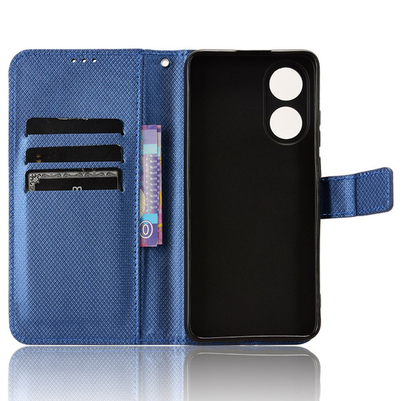Flip tok Oppo A58 4G-hez, Smart Magnet, kék
