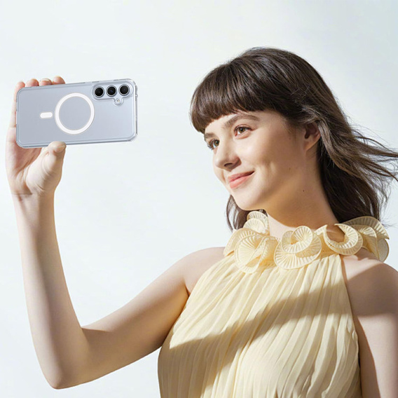 Tok Samsung Galaxy A17 5G, MagSafe-hoz, megerősített, átlátszó