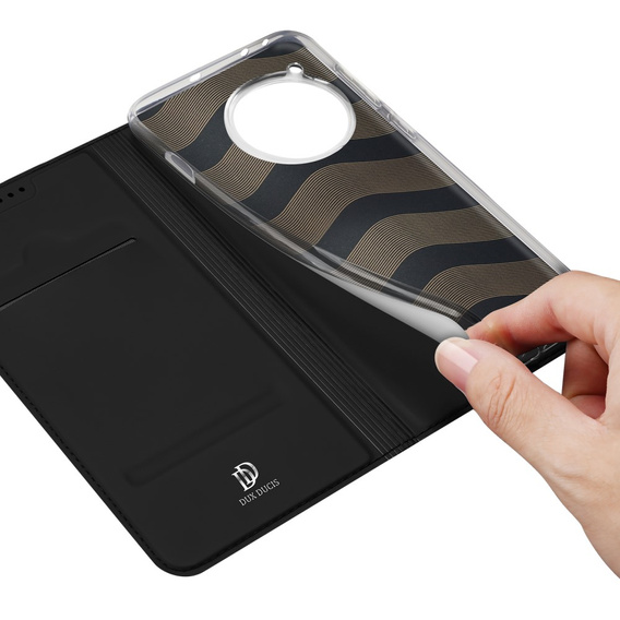 Dux Ducis Telefontok a OnePlus 12R, Skinpro, fekete