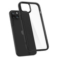 A Spigen tok iPhone 15, Ultra Hybrid, fekete + 9H edzett üveg