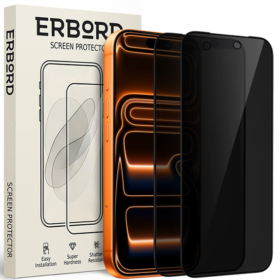 Adatvédelmi edzett üveg iPhone 17 Pro Max készülékhez