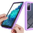 Tok Samsung Galaxy S20 FE készülékhez, Shockproof, fóliával, lila