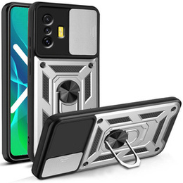 Telefontok a Xiaomi Poco F4 GT, CamShield Slide, ezüst