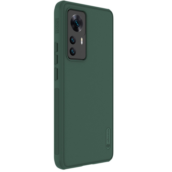NILLKIN tok Xiaomi 12T, Super Frosted Shield Case, zöld