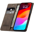 ERBORD Vintage pénztárca tok patenttal iPhone 17 Pro Max készülékhez