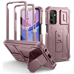 Páncélozott tok a Samsung Galaxy A15, Dexnor Full Body (Two Frames), rózsaszín