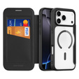 Dux Ducis tok iPhone 17 Pro-hoz, Skin X Pro, pánttal, MagSafe-hoz, fekete