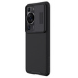 Tok Huawei P60 / P60 Pro, páncélozott Nillkin, CamShield Pro, fekete
