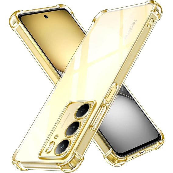 Telefontok a Realme 14X / Realme C75, Dropproof, átlátszó