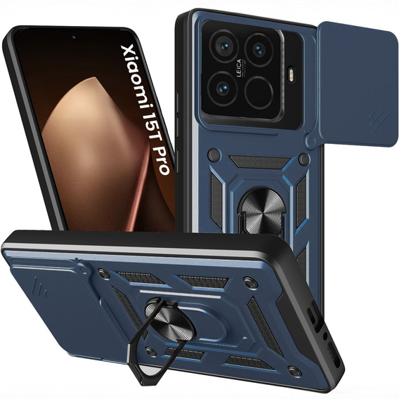CamShield Slide páncélozott tok kamerafedéllel és gyűrűvel a Xiaomi 15T Pro-hoz